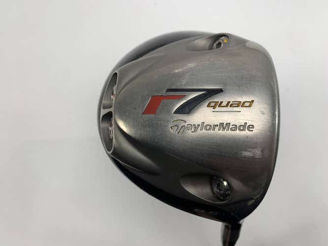 TaylorMade R7 Quad Driver 9.5* MAS2 65g Stiff Graphite Mens RH