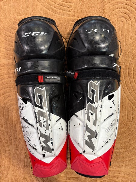 CCM JetSpeed FT4 Shin Pads 13" (Used)