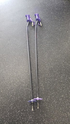 Used KERMA Mens DH Ski Pole Black 130 cm / 52 in 11849-S000032755