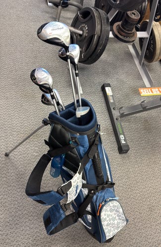 Cleveland CGJ (Used) Right Handed Junior 8 Pieces Clubs (Full Set) driver wood hybrid iron