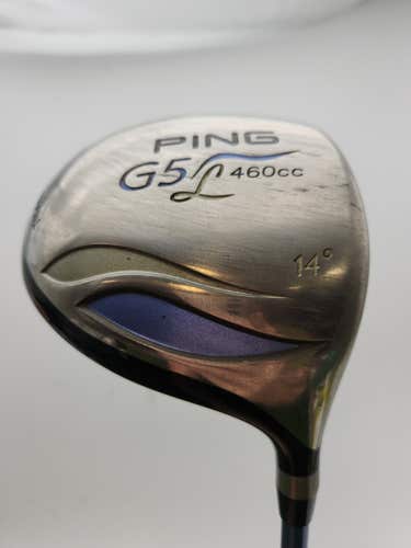 2006 PING G5 L OFFSET DRIVER 14* LADIES ULT 50D BLUE FAIR