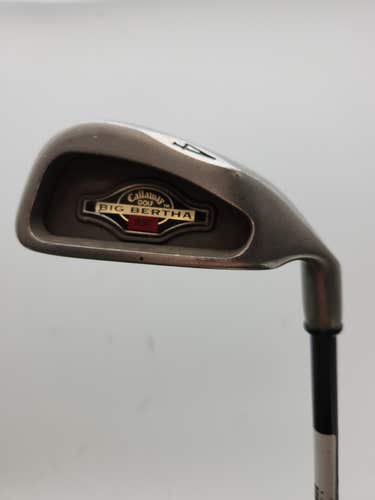 CALLAWAY 1990S BIG BERTHA 4 IRON REG RCH 96 38.5" GOOD