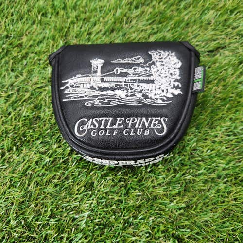 CASTLE PINES GC MALLET PUTTER HEADCOVER VERYGOOD