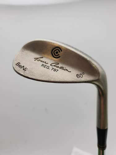 CLEVELAND TOUR ACTION LOB WEDGE 60* WEDGEFLEX TT DYNAGOLD  35" GOOD