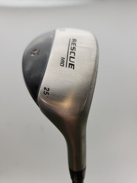 2002 TAYLORMADE RESCUE MID 5 HYBRID 25* STIFF TM ULTRALITE GOOD