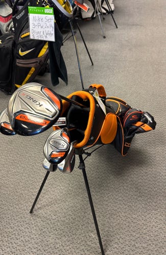 Cobra KING JR (Used) Right Handed Junior Flex 7 Pieces (Full Set) driver wood hybird iron putter