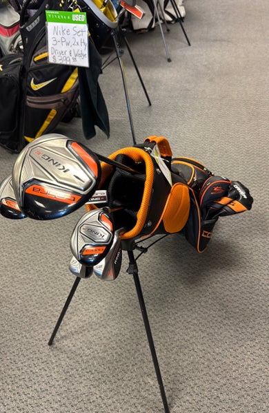 Cobra KING JR (Used) Right Handed Junior Flex 7 Pieces (Full Set) driver wood hybird iron putter