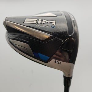 2020 TAYLORMADE SIM MAX D DRIVER 9* STIFF MITSU TENSEI AV BLUE 65 +HC GOOD