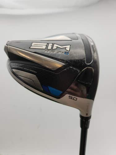 2020 TAYLORMADE SIM MAX D DRIVER 9* STIFF MITSU TENSEI AV BLUE 65 +HC GOOD