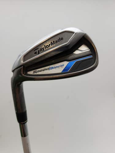 LEFTY 2013 TAYLORMADE SPEEDBLADE 8 IRON STIFF TM 85G 36.5" GOOD