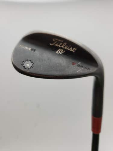 2016 TITLEIST VOKEY SM6 JET BLACK WEDGE 56*/10S STIFF TT DYNAGOLD 35" GOOD