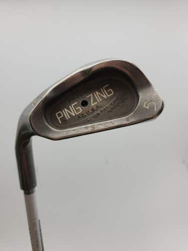 LEFTY PING ZING 5 IRON STIFF KARSTEN JZ 38" GOOD