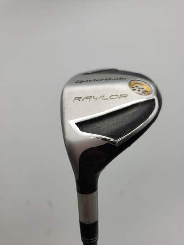 2010 TAYLORMADE RAYLOR 4 HYBRID 22* STIFF TM REAX 65 +HC GOOD