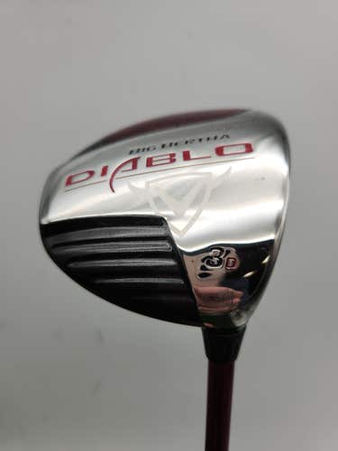 2009 CALLAWAY BIG BERTHA DIABLO 3 WOOD REG CALLAWAY 6OG GOOD