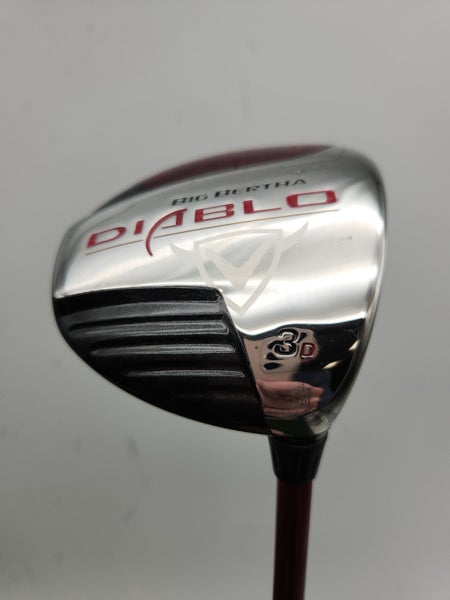 2009 CALLAWAY BIG BERTHA DIABLO 3 WOOD REG CALLAWAY 6OG GOOD