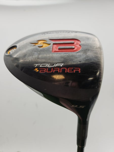 2008 TAYLORMADE TOUR BURNER DRIVER 9.5* STIFF FUJI REAX 60 GOOD