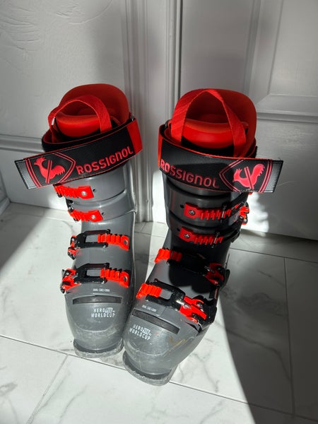 Mondo 25 & 25.5 Rossignol Hero WC 110 SC All Mountain Ski Boots Medium Flex (Used)