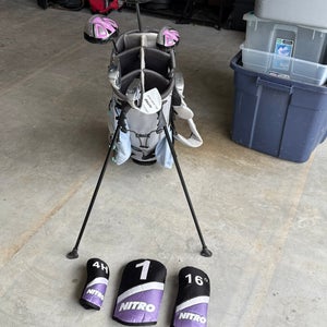 Women's Nitro Right Handed Clubs (Full Set) Ladies Flex 7 Pieces (Used)