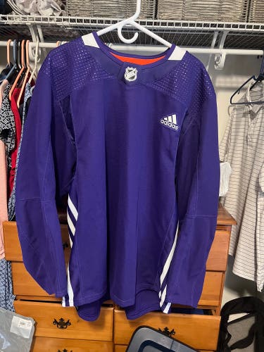 Purple Size 54 Men's Adidas Jersey (New)