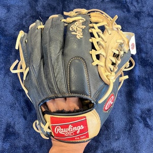 Brown Rawlings Prodigy RH Outfield Baseball Glove 11.5" (Used)