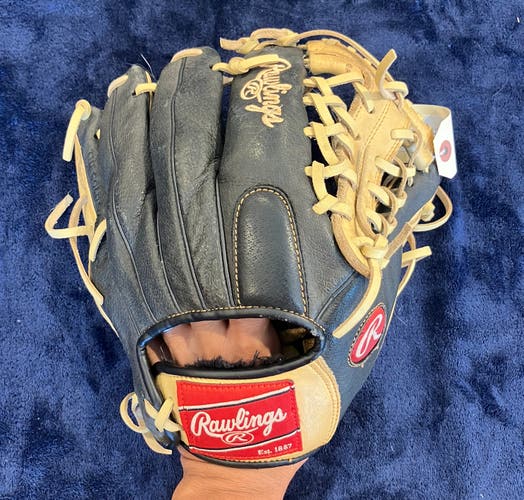 Brown Rawlings Prodigy RH Outfield Baseball Glove 11.5" (Used)
