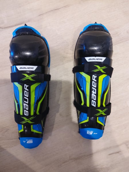 Junior Bauer X 10" Shin Pads (Used)