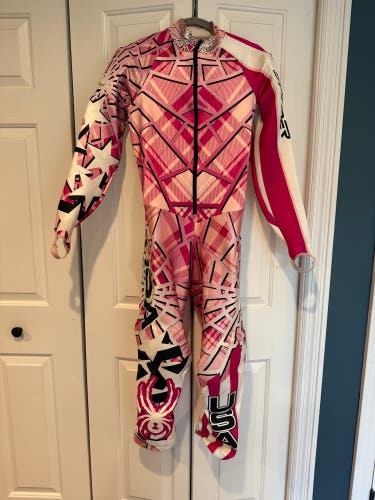 Women's Large Spyder Padded Racing Ski Suit (Used)