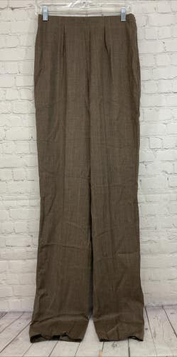 Vintage Corbin 8071-908C C02 Women's Wool Pants Country Glen Plaid Size 06 DEFCT