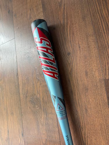 2025 Louisville Slugger Atlas Alloy BBCOR Certified Bat (-3) 28 oz 31" (Used)