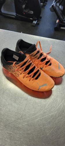 Used Puma Soccer Cleats Orange Senior 6.5 11497-S000152974