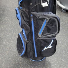 Used Mizuno ORGANIZER CART BAG Mens Cart Bag Navy Blue 11497-S000152963