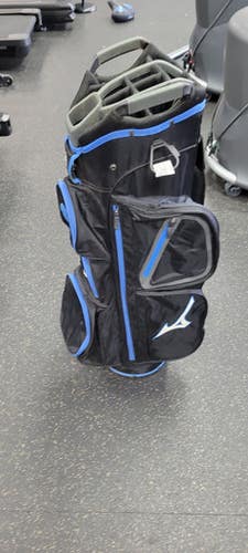 Used Mizuno ORGANIZER CART BAG Mens Cart Bag Navy Blue 11497-S000152963