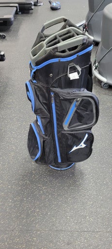 Used Mizuno ORGANIZER CART BAG Mens Cart Bag Navy Blue 11497-S000152963
