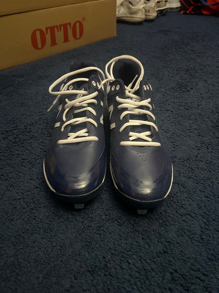 Men's Size M 12.0 (W 13.0) Adult New Balance Metal Cleats (New)