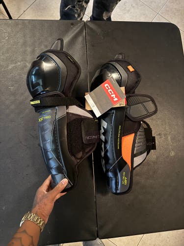Senior CCM 14" Shin Pads (New)