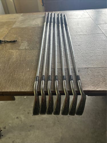 Men's Dave Pelz featherweight Right Handed Iron Set Regular Flex Steel Shaft (Used)