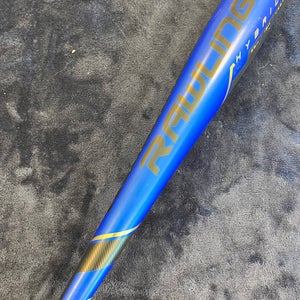 Rawlings Velo Alloy Bat USABat Certified (-10) 18 oz 28" (Used)