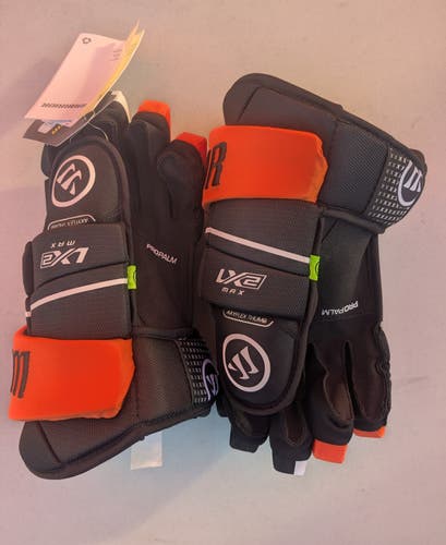 Warrior Alpha LX2 Max Gloves 15" Orange/Black (New)