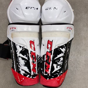 Senior CCM Jetspeed FT4 pro Shin Pads 14" (Used)