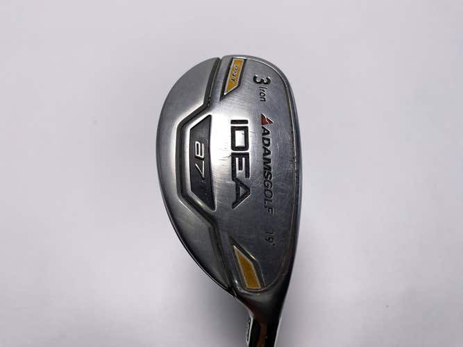 Adams Idea A7 3 Hybrid 19* Fujikura Rombax Extra Stiff Graphite Mens RH