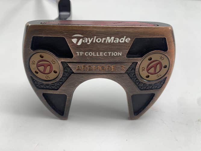 TaylorMade TP Patina Ardmore 3 Putter 34" SuperStroke Pistol GTR 1.0 Mens LH