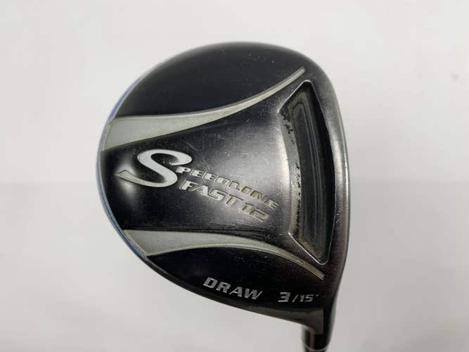 Adams Fast 12 Draw 3 Fairway Wood 15* Grafalloy Pro Launch Blue 65g Regular RH