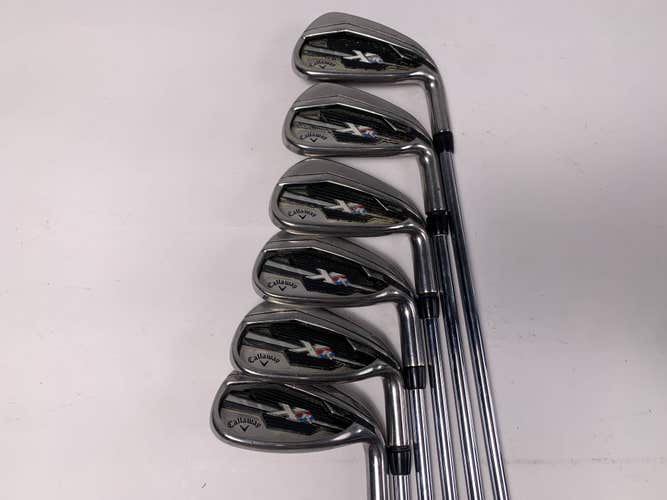Callaway XR Iron Set 5-PW True Temper Speed Step Regular Steel Mens RH