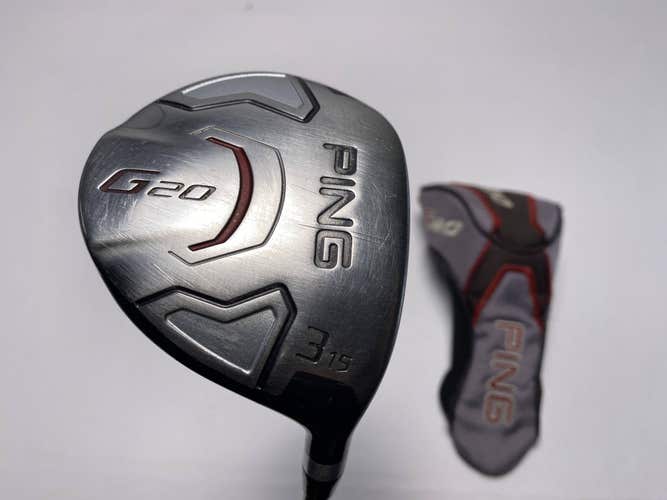 Ping G20 3 Fairway Wood 15* TFC 169F Stiff Graphite Mens RH HC