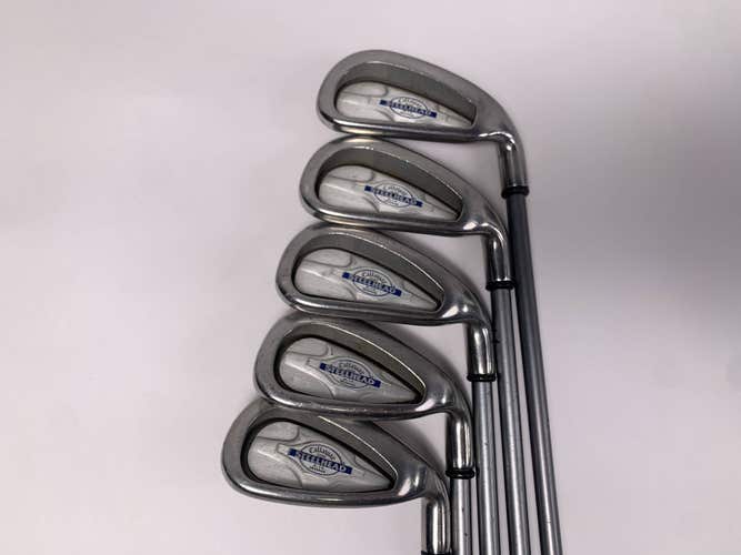 Callaway X-14 Iron Set 5-9 Steelhead X-14 Regular Graphite Mens RH