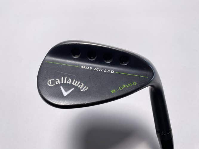 Callaway MD3 Milled Black W-Grind Sand Wedge SW 56* 12 DG Wedge Steel Mens RH