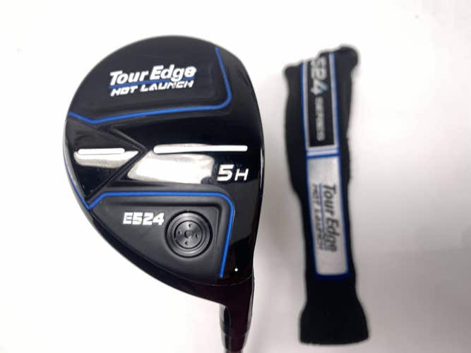 Tour Edge Hot Launch E524 5 Hybrid 25* Aldila Ascent Blue 55R 55g Regular RH HC