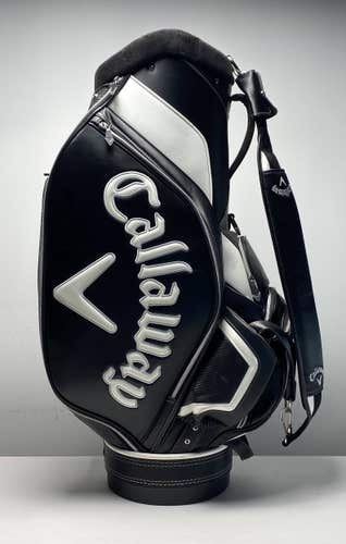 Callaway Rogue Staff Bag Black 6-Way Divide Single Strap Golf Bag