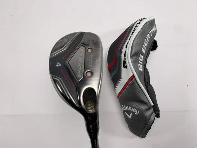 Callaway Big Bertha 2019 4 Hybrid 21* UST Mamiya Recoil ESX 460 F3 Regular RH HC