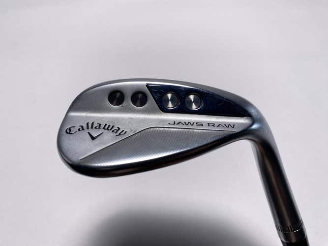 Callaway Jaws Raw Chrome Lob Wedge LW 60* 10 S-Grind DG Spinner Steel Mens RH